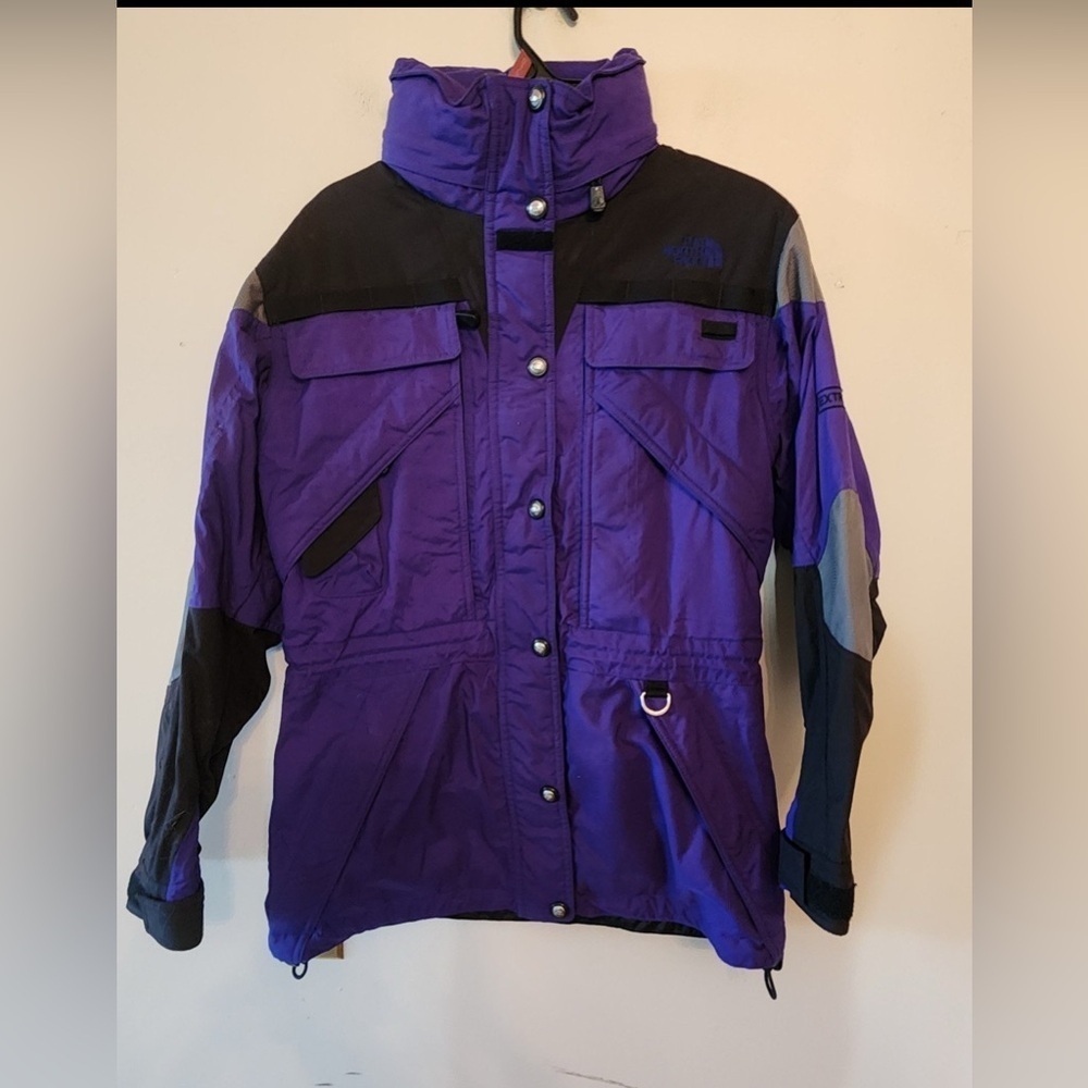 The North Face Jacket Womens 6 Vintage 90s Purple Black Extreme Gear Ski  Tech